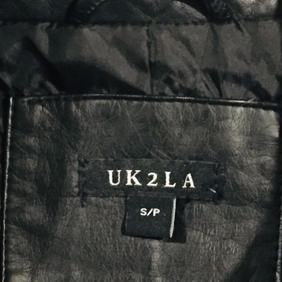UK2LA Black Spike Size SP Jacket - Picture 13 of 13